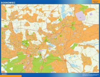 Carte Sosnowiec Pologne